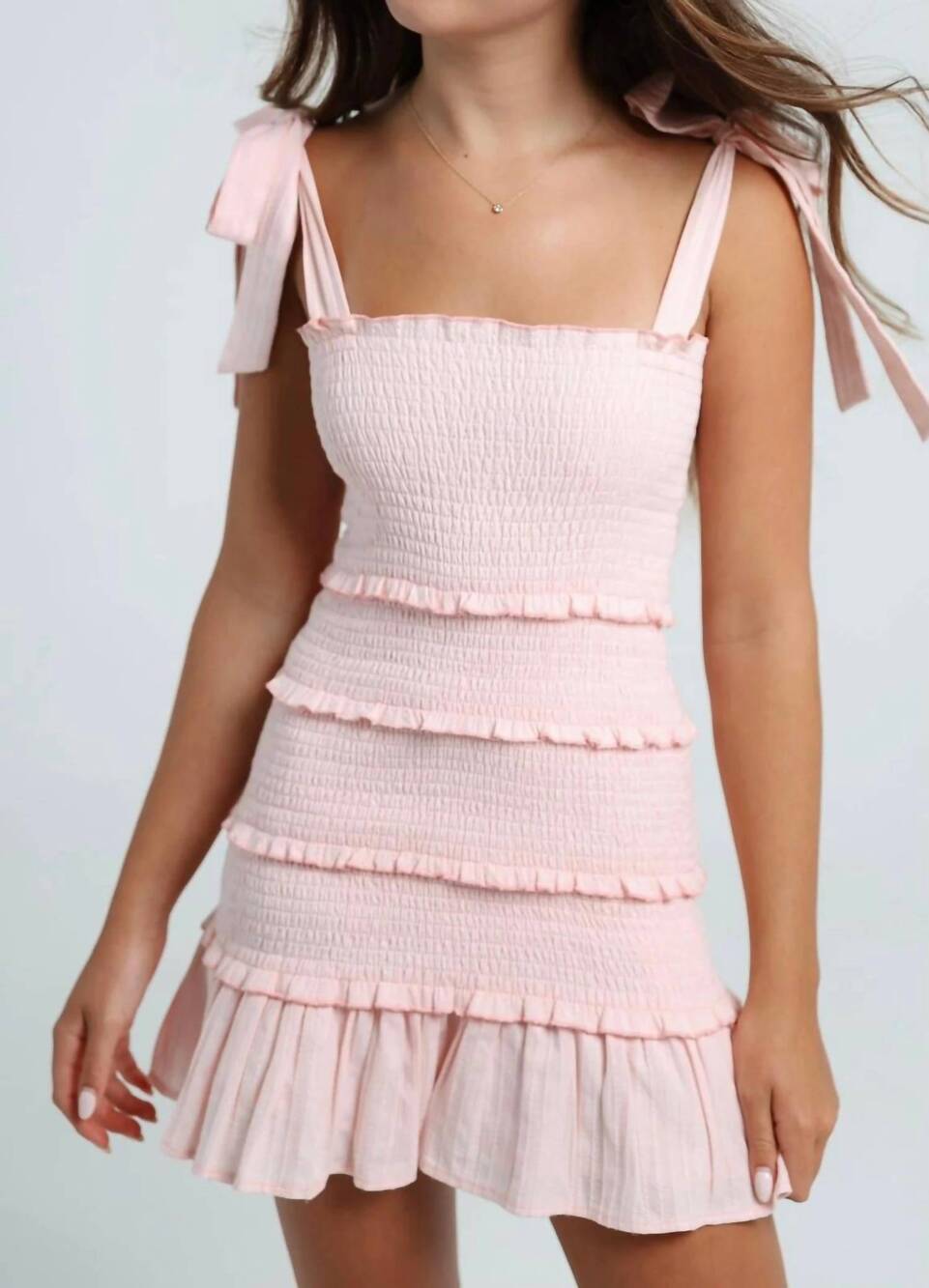NEW SMALL SHOP reine dress in pink
